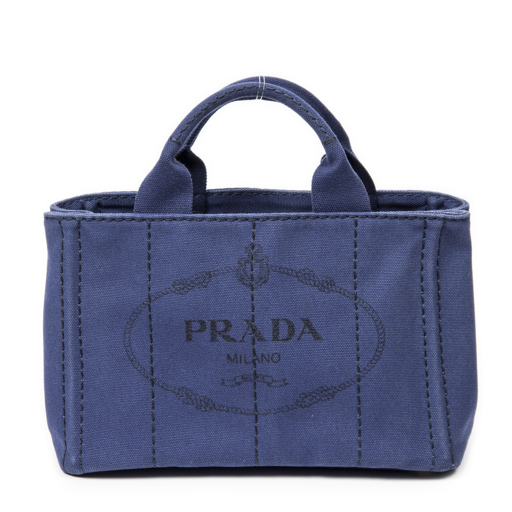 Prada Small Canapa Tote